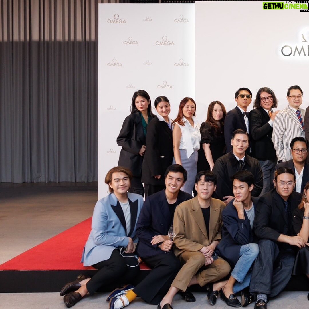 Jirayu Tangsrisuk Instagram - About last night. Thank you OMEGA team for a grand entrance. The night was filled with smiles, laughter and familiar faces. I will fulfill my duty as Friend of OMEGA to the best of my ability. Love you my new fam. ☺️❤️ #OMEGAxJamesJirayu #OMEGAThailand