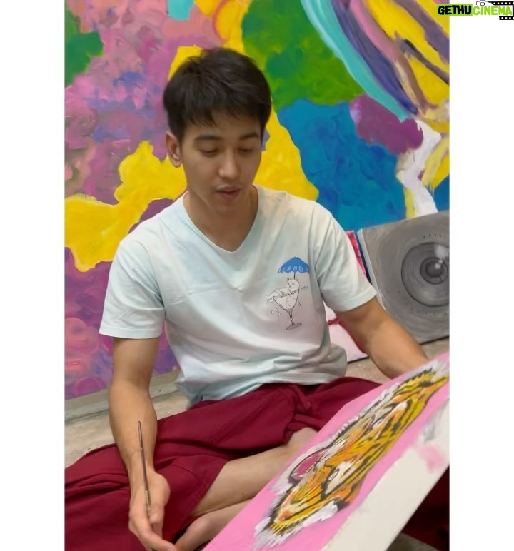 Jirayu Thantrakul Instagram - วาดไว้ ตกแต่งบ้าน