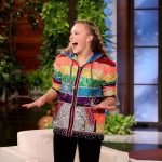 JoJo Siwa Instagram - My face on the last slide says it all!!❤️😭 being on @theellenshow is something I’ve dreamed about for YEARS!!! I still don’t believe this is real and this happened!! AND @jennajohnson got to be there with me AND we got to perform our CHA CHA together on the show!!! WE GOT TO PERFORM ON THE ELLEN SHOW!!! You all can watch today!!! I’m SO HAPPY😭🙏🏻🥺❤️🌈