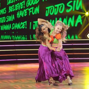JoJo Siwa Instagram - You. Betta. WINK!!! That was THE BEST ever!!!!😭🌟 I can’t even believe that week 1 is over!!! @jennajohnson I couldn’t ask for a better partner! Thank you for taking me through this process while making it the most fun ever. The CREW on DWTS is so amazing, the CAST is all so fun! Making history and Top score of the night was literally a dream come true for me. Chase every dream you have and believe in yourself. Know that I love you all and I am smiling so big right now because of you, we did this !!! 💖🌈🎀