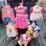 JoJo Siwa Instagram - Yesterday while filming at target I saw my new Target collection “JoJos Closet 6.0” in store for the first time yesterday, and you could say i was prettyyyy excited!!🎉💕 I think this is my favorite collection so far!