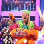 JoJo Siwa Instagram – Tbt to the BEST moment of my life💕🔶💚 winning a KIDS CHOICE AWARD 🦄 thank you to everything and everyone that got me to where I am today!! #Boomerang #Nickelodeon #DanceMoms #Audc #Youtube #SocialMedia #YouGuys #Family #Friends #MyTeam