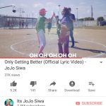 JoJo Siwa Instagram - MY BRAND NEW SONG “ONLY GETTING BETTER” IS OUT!!❤️🎉 Go watch the OFFICIAL lyric video right now (the link is in my bio!)👆🏼💕