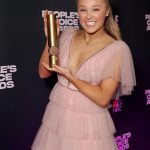 JoJo Siwa Instagram – I have NO words🥺😭🙏🏻 I am so thankful!! Tonight I won my first ever @peopleschoice award for Favorite Reality Competition Contestant for Dancing With The Stars🌟 This award means SO much to me. Thank you to all who voted and made this dream of mine come true! This night was magical and one that I Will remember forever!💗