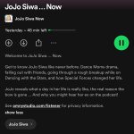JoJo Siwa Instagram - Get ready for me to expose the F*** outta myself. After working on this and keeping it a secret for 2 YEARS NOW…. My podcast “JoJo Siwa Now” is FINALLY OUT! The team at @iheartradio has been SO incredible helping me create the podcast of my dreams. JoJo Siwa Now the podcast is all about who I was and who I am now. Every week I’ll be chatting with friends, celebrities, talking about my past unfiltered like never before, and more. I’m SO stoked for this new adventure and can’t wait to hear what you think. My new podcast is available to listen to on the Iheart App and EVERYWHERE you listen to podcasts🤍 LINK IN MY BIO
