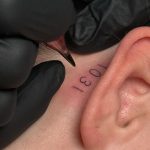 JoJo Siwa Instagram - I03I🖤 I got my first tattoo:) lots of meaning behind it… 1031 is how many days my first concert tour “D.R.E.A.M. THE TOUR” lasted… also, you might have noticed how the the 1’s are straight and the 03 is italicized… I designed this tattoo to also specifically represent the number 3, which was my recruit number on Special Forces :)🖤