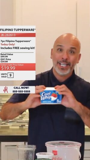 Jo Koy Instagram - Get your filipino Tupperware while supplies last!
