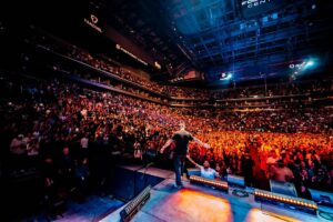 Jo Koy Instagram - 34 years ago I started to do comedy, and my dad was there from day one. From maxing out his credit card to help promote a show in front of 5 people, to standing right next to me on a stage in front of 14,000 people. Last night was a movie… Footprint Center