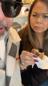 Jo Koy Instagram - My sister falls for anything… like weed in the cookies Happy holidays!!