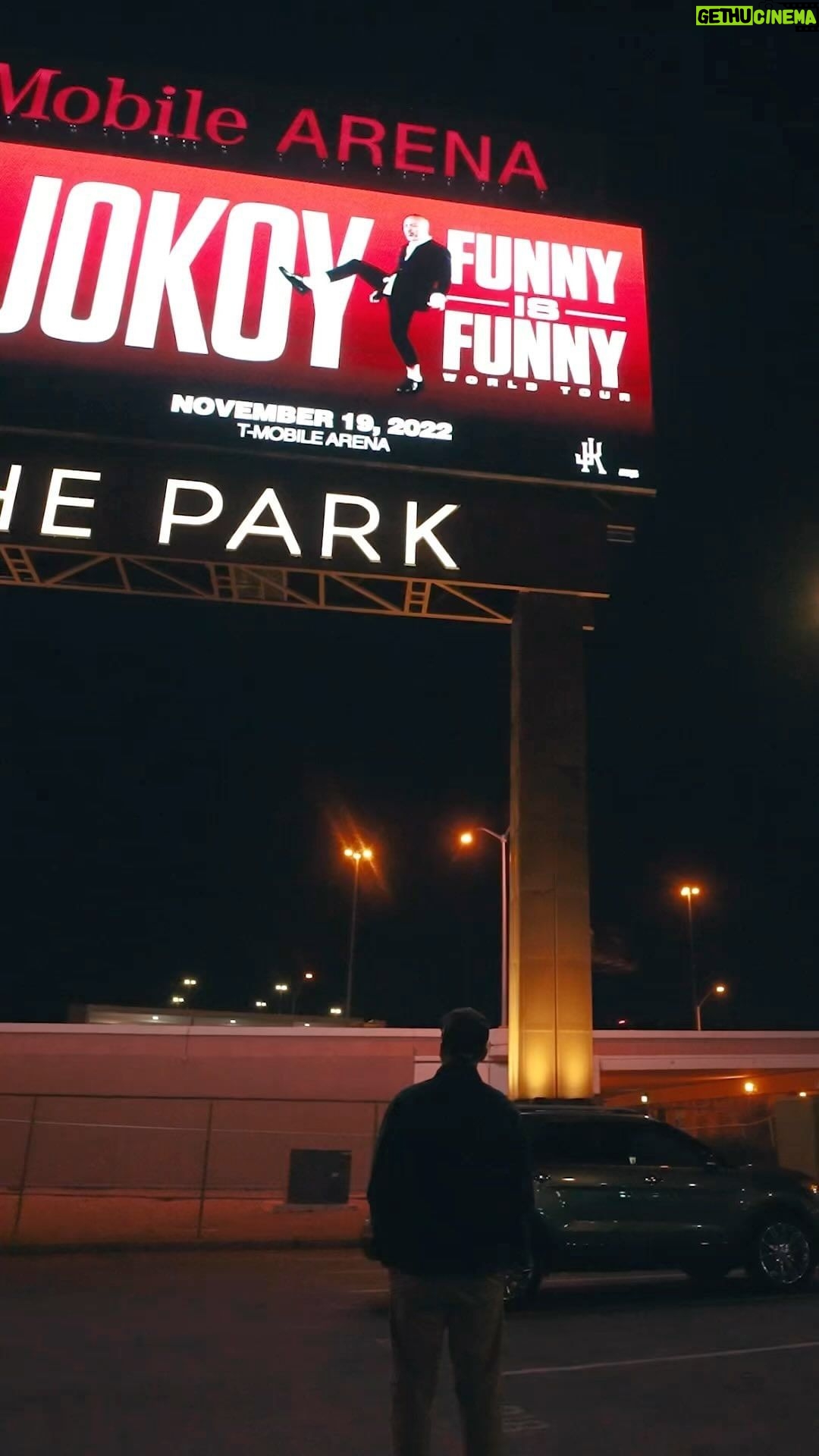 Jo Koy Instagram - I’m the 1st comic to ever play @tmobilearena and It’s Sold Out! People didn’t understand why I didn’t want to play a casino on the Vegas strip. All I can say is… Bet on yourself! T-Mobile Arena