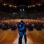 Jo Koy Instagram - This picture is everything! My sister has been there for me through thick and thin. When she was a flight attendant she would hook me up with stand by tickets so I could fly to crappy college gigs for free and she would meet me there and she would be so excited to watch me perform inside the student union cafeteria in front of 6 people. Clapping and cheering as if her brother was playing Madison Square Garden. When my business started taking off and I needed help she quit her job to work for me. God blessed me with the greatest sister anyone could ask for. Ride or die! Thursday was the night Gemma got to see her brother actually play Madison Square Garden. This picture right here is us crying and hugging and her yelling in my ear “BROTHER!! You Sold Out Madison Square Garden and YOU CRUSHED IT!!! Mahal kita Gemma! We did it!!! Madison Square Gardens