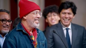 Jo Koy Instagram - Didn’t think I was going to get emotional. My goal was always to tell my story and represent my culture the best way that I could. Thank you to the beautiful city of Los Angeles for declaring October 7th Jo koy Day. I’m forever grateful and I will continue to wave my flag high. Mahal Kita!