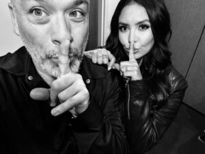 Jo Koy Instagram - Vanessa and I killed these selfies… say we didn’t! Thank you for coming to my Anaheim show. Mahal kita to you and the family.