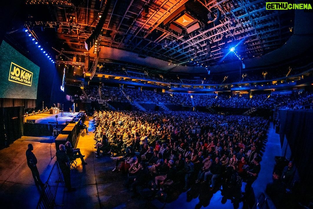 Jo Koy Instagram - My son captured this moment from the side of the stage. Austin Texas was everything. I love my fans. Austin, Texas