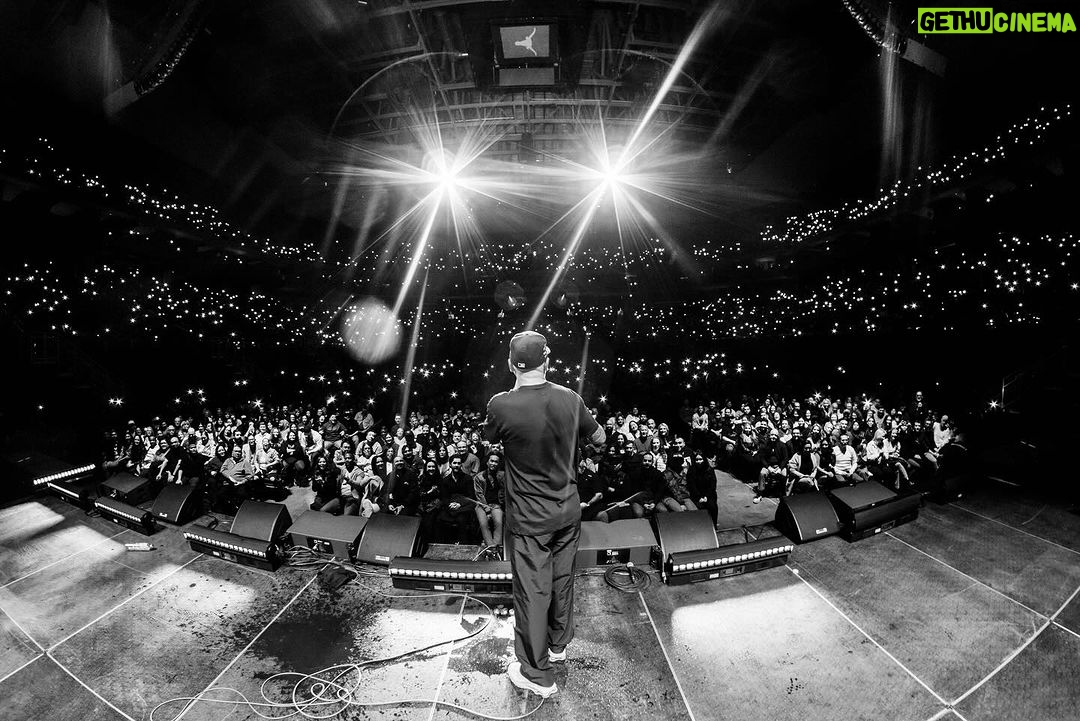 Jo Koy Instagram - My son captured this moment from the side of the stage. Austin Texas was everything. I love my fans. Austin, Texas