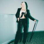 Joalin Loukamaa Instagram - Dream team Stylist: Sanna Silander @silandersanna Photography: Karim Awad @karimavvad Clothes: Filippa K suit @filippa_k Custom made bodysuit: Sini Saavala @sinisaavala Bag: ASK Scandinavia @ask_scandinavia