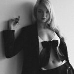 Joalin Loukamaa Instagram - BTS by @seemisamuel of my look for the Finnish Grammys last night 🎀 VALO Hotel & Work