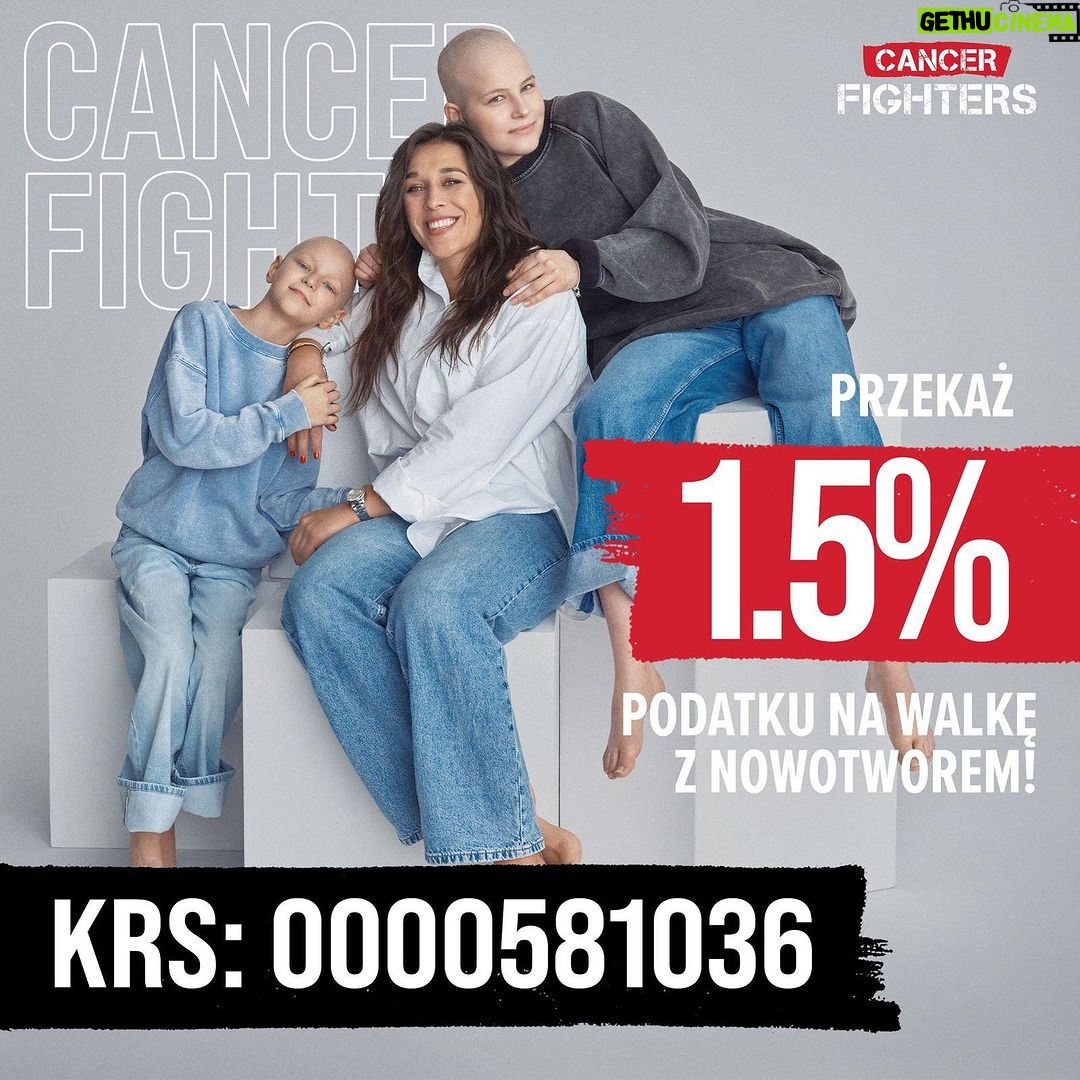 Joanna Jędrzejczyk Instagram - ❤️ Od lat wspomagamy leczenie najmłodszych z chorobami nowotworowymi. Przekazując 1,5% podatku na działania fundacji pomagasz spełniać marzenia naszych Podopiecznych! 🤍Zebrane fundusze przeznaczamy na zakup niezbędnych medykamentów oraz sprzętu medycznego, wsparcie psychologiczne osób dotkniętych chorobą i ich najbliższych, a także na wszelkie inne rzeczy pomagające Wojownikom pokonać bezlitosny okres leczenia. Wierzymy, że diagnoza to nie wyrok! Pomóż nam toczyć walkę o życie Podopiecznych fundacji. ❤ Wesprzyj działania cancer FIGHTERS przekazując 1,5% podatku. KRS: 0000581036 ➡️ Rozlicz PIT online: https://cancerfighters.pl/dzieci-chore-na-raka-krs/ Dziękujemy za wspaniałą sesje ekipie: 📸 @piotrksiazek 💄 @majaadamiak 💇♀️ @aga.superhair 💃🏻 @stefaniabazarska Oraz nasze wyjątkowe Panie: Zoja x Ula x @joannajedrzejczyk ❤️ #cancer #fighters