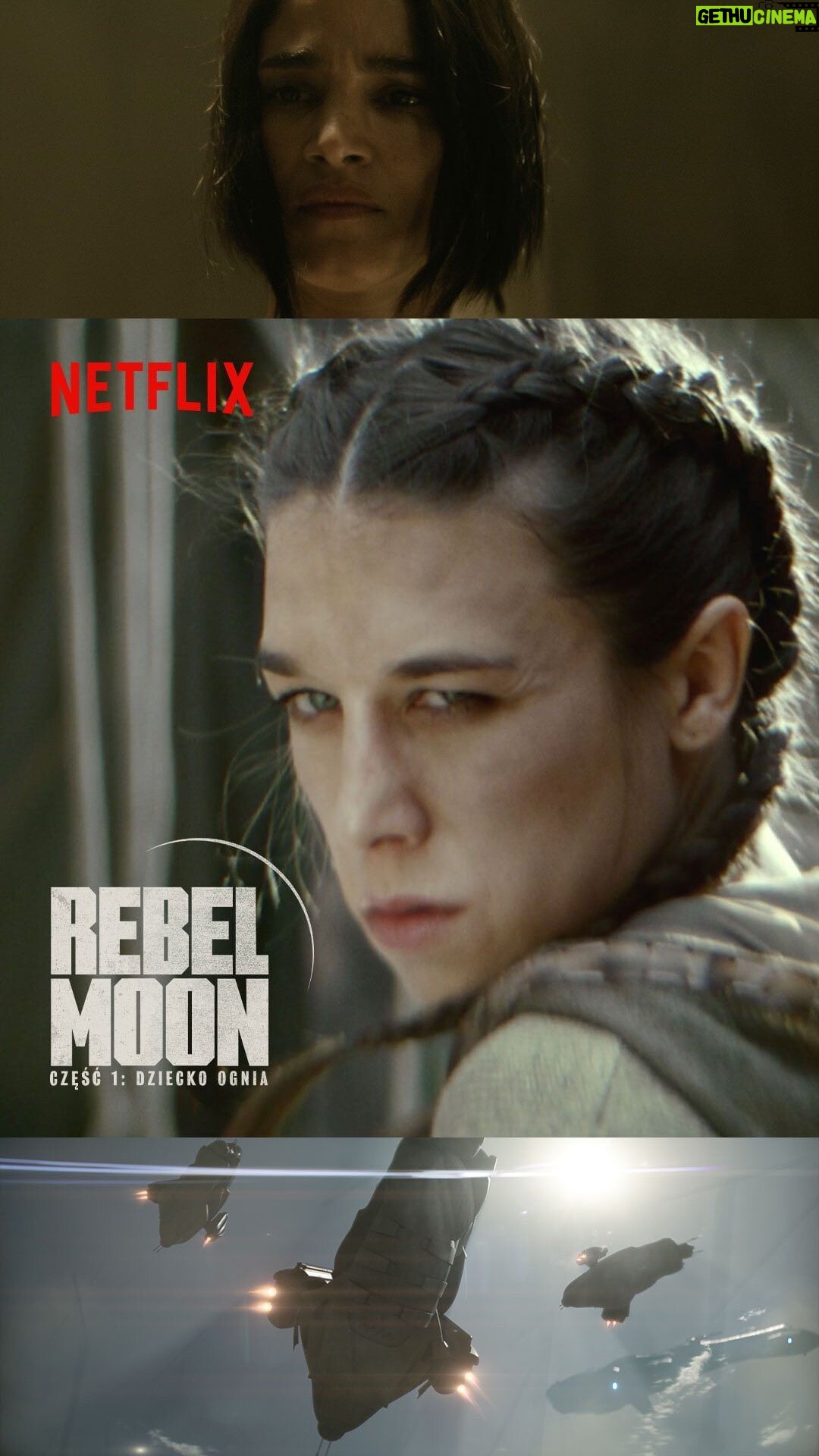Joanna Jędrzejczyk Instagram - Jednak kolejna walka. Tym razem o losy galaktyki. „Rebel Moon - część 1: Dziecko ognia” już na Netflix.