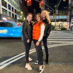 Joanna Jędrzejczyk Instagram - 🖤🧡🖤 NYC with my beautiful ladies … #nycbynight #nybynight #nystreets