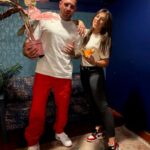 Joanna Jędrzejczyk Instagram - taki wieczór @kizo_wnik_058 🎙️🪴🍕 #gdansk #gdańsk #kizo man Klub B90 Stocznia Gdanska