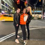 Joanna Jędrzejczyk Instagram - 🖤🧡🖤 NYC with my beautiful ladies … #nycbynight #nybynight #nystreets