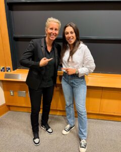Joanna Jędrzejczyk Instagram - after two days at @harvardhbs I just want more📕 what a journey, and it’s just the beginning so honored and happy to be part of Crossover Into Business Program, having a chance to learn from Professor @anitaelberse , meeting all of the athletes from all over the world and picking my Mentors @talalalalallalla & Romek Sadowski @sdwski (who doesn’t speak polish but he has Polish Roots) 🤗 can’t wait to learn and experience Harvard more. Guys! Never let anyone doubt you. Believe in yourself. Sky is the limit🚀 It’s time to leave Boston and fly to Vegas. Can’t wait to see @mateusz_gamrot performing this weekend and reaching the stars 🌟 Kiss 😘 PS would you be back to school again?🎒 … #harvardbusinessschool #harvard #crossoverprogram #boston #itsnevertoolate Harvard Business School