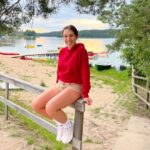 Joanna Jędrzejczyk Instagram - vacation mode on ⛵️ Poland is so beautiful ❣️ … #vacationmodeon #kaszuby #poland #polandisbeautiful #polska #lake #jezioro KASZUBY