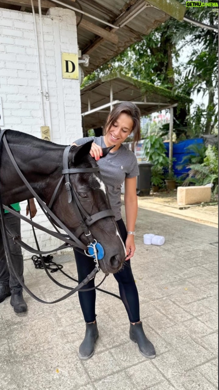 Joanna Jędrzejczyk Instagram - My first Polo lesson at @atomspoloacademy 🐎 Woaaaah! It was great new experience in my life😍 I don’t ride horses very often but I definitely should change that. I love animals and I have so much respect for them and the nature in general. I needed a few minutes to get to know my new friend Satin 🐎 and especially horses can immensely sense people and their emotions. The lesson with master @ravirathorepolo61 went nice and easy . After a few minutes I started slowly picking up the technique of ridding a horse and hitting the ball.😎 My trip to Singapore is just full of new things I can discover😍 Feeling so blessed. Do I have any Polo Players here or horse fanatics?🐴 … @ufc #polo #horse #horses #pologame #atomspoloacademy Singapore, Singapore