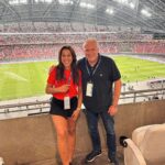 Joanna Jędrzejczyk Instagram - so much going on in Singapore but I’m having a good time😀 today was a long and super busy day I started at 7 am with two photo shoots and 4 interviews 🗞️📻 (jet lag is not helping😢) I’m super happy to share the history of my career with Singaporean media outlets and promote upcoming UFC FIGHT NIGHT SINGAPORE event with two great fighters @blessedmma vs @koreanzombiemma headlining the show🔥 in the afternoon, we visited the local MMA Gym for meet&greet, and the soccer match between @spursofficial vs @lioncitysailors.fc was the cherry on top ⚽️ @sgsportshub I’m ready to go to bed so that I can rest before tomorrow’s activities🤗 PS. it’s good to be back in Singapore without going through the weight cut this time 🙈 @reedharrisufc & @leannellcc tank you both for an amazing trip, fun activities and nice time we can spend together 🖤 #UFCFAMILY @ufc … #ufc #singapore #singapur #soccergame Singapore Sports Hub