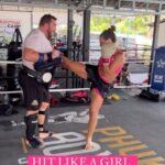 Joanna Jędrzejczyk Instagram - What about this 🎥 Yesterday I had a pleasure training with Coach @knowles.christianstrikingcoach PS thanks for k-ill-ing me😩 Looking forward to working with you more in the future 🙌🏼 🎥 @headster #muaythai #lamaimuaythai