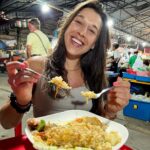 Joanna Jędrzejczyk Instagram - Carb loading after a hard morning Muaythai pads with @knowles.christianstrikingcoach 👊🏼 Thai food? The most delicious is from local markets😋 Do you agree? Fried rice with prawns for dinner (no meat on Fridays) 🦐 🍚 What’s your favorite Thai dish?☺️ THAILAND | TAJLANDIA | THAIFOOD | FRIED RICE | #thaifood #thaicusine Lamai Fresh Food Market