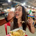Joanna Jędrzejczyk Instagram - Carb loading after a hard morning Muaythai pads with @knowles.christianstrikingcoach 👊🏼 Thai food? The most delicious is from local markets😋 Do you agree? Fried rice with prawns for dinner (no meat on Fridays) 🦐 🍚 What’s your favorite Thai dish?☺️ THAILAND | TAJLANDIA | THAIFOOD | FRIED RICE | #thaifood #thaicusine Lamai Fresh Food Market