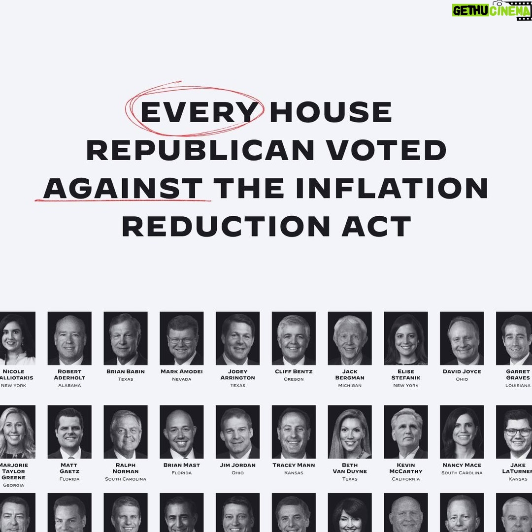 Joe Biden Instagram - Every single House Republican voted against allowing Medicare to negotiate lower drug prices.