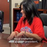 Joe Biden Instagram - Anna followed in her grandfather’s footsteps to become a union member, and now her kids are union members at the same plant. Their union gave them health care and the ability to take care of themselves. We’re giving middle class families like Anna’s a fair shot.