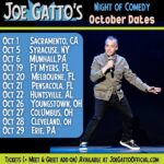 Joe Gatto Instagram - Ready to hit some great cities this October. Who’s coming out to laugh? Tix: www.JoeGattoOfficial.com