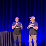Joe Gatto Instagram - Love this guy. My friend Q has always been there. And he showed up on stage to say hi to my crowd in Charleston. Love you Q.