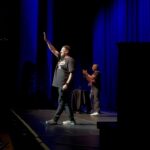 Joe Gatto Instagram - Love when my best friends pop up at my shows. Thanks Sal for coming to Chicago. The Vic Theatre