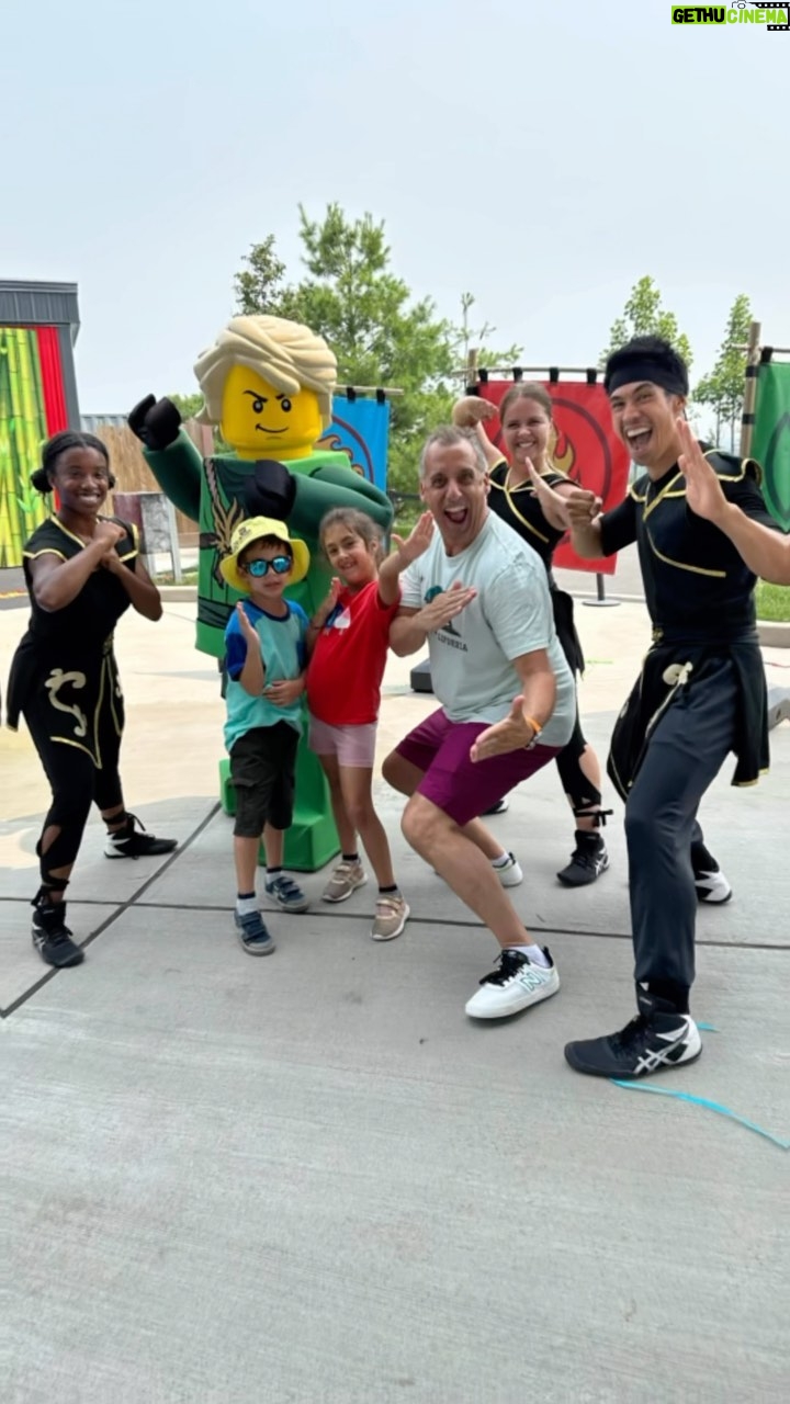 Joe Gatto Instagram - Phenomenal time at @legoland.newyork with the family. Love the adventures with these little ones at one of the best resorts right here in NY. Thanks for having us #legolandny - kids are already talking about next year! #hosted