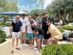 Joe Gatto Instagram - Had a wonderful time celebrating my birthday with this amazing group of gentlemen. Appreciate all the laughs we had together this week in Vegas and happy to know each and every one.  Thanks for making the time for a midweek hang. Palpable energy.  Looking forward to seeing how 47 goes.