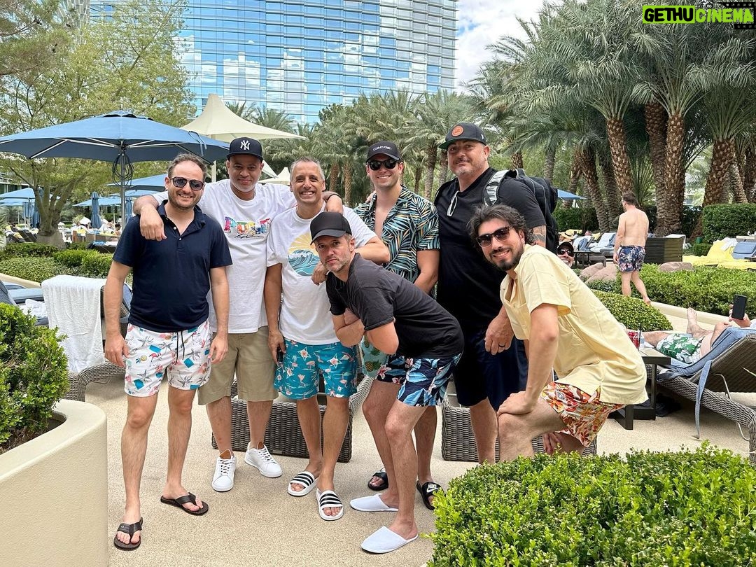 Joe Gatto - 27.5K Likes - Had a wonderful time celebrating my birthday with this amazing group of gentlemen. Appreciate all the laughs we had together this week in Vegas and happy to know each and every one. Thanks for making the time for a midweek hang. Palpable energy. Looking forward to seeing how 47 goes.
