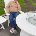 Joe Gatto Instagram - Awesome furniture from my FAVORITE outdoor furniture company. Polywood lasts and is extremely comfortable. Check them out if you need some stuff. #ad