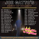 Joe Gatto Instagram - Fall tour dates are ON SALE NOW (most of them). A HUGE thanks to all the fans that have come out so far. And also a thanks to everyone for their patience as I finally got to your cities. It’s been a wild ride so far. After I rest up this summer with some family time, I will be back on the road to wrap up my tour. And don’t worry, still some more to be announced if you don’t see your town. . . Ticket link in bio or go to www.JoeGattoOfficial.com