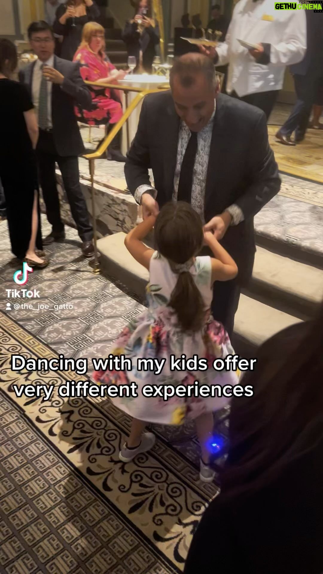 Joe Gatto Instagram - These little humans are amazing… and party quite differently. Love making memories with them. Fun time at the gala @nycscr