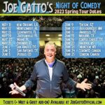 Joe Gatto Instagram - May & June dates listed here to see me perform before I take off for summer. Ticket link in bio. Much love to the thousands of fans all around the country that have come see this show and supported me. And next week… the fall dates will be announced. I’ve heard you and know there are still some cities to hit.