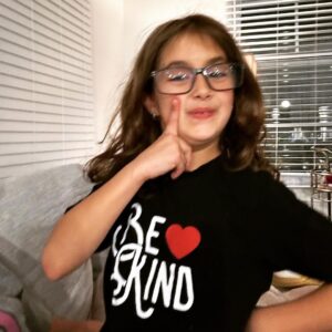 Joe Gatto Instagram - Puts on her #bekind shirt and my reading glasses and says “look daddy I’m you!” 

Love this little girl oh so much.