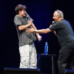 Joe Gatto Instagram - What a blast seeing my new buddy @mattrife - thanks for letting me come out and say hello to your crowd and laugh together. He is touring everywhere so when he hits your city I recommend you go see him and laugh. del Lago Resort & Casino