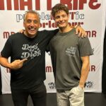 Joe Gatto Instagram - What a blast seeing my new buddy @mattrife - thanks for letting me come out and say hello to your crowd and laugh together. He is touring everywhere so when he hits your city I recommend you go see him and laugh. del Lago Resort & Casino
