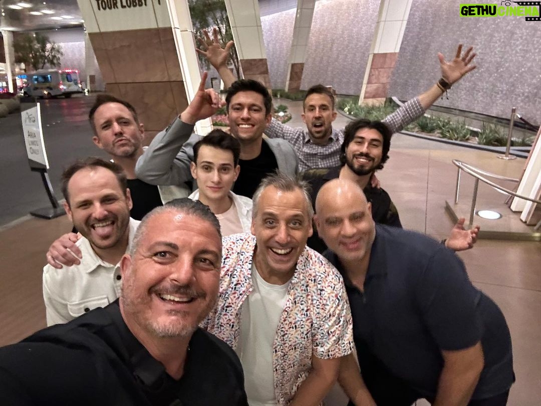Joe Gatto - 27.5K Likes - Had a wonderful time celebrating my birthday with this amazing group of gentlemen. Appreciate all the laughs we had together this week in Vegas and happy to know each and every one. Thanks for making the time for a midweek hang. Palpable energy. Looking forward to seeing how 47 goes.