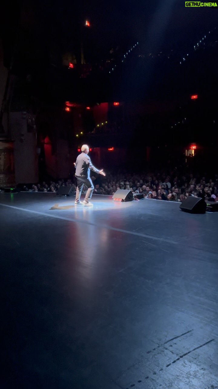 Joe Gatto Instagram - I don’t throw the word “epic” around often. But it’s the only word that can describe last night for me. I ran a rollercoaster of emotion before taking the Beacon stage. An unreal 2 year journey to get to this night of a sold out show in this legendary NYC arena which was, until last night, my “one that got away.” The crowd hit me with such an uppercut of energy and enthusiasm from the get go that I physically leapt for joy and pointed to the sky to check in with Mom and Dad. Then had a magnificent evening with everyone who came out to laugh, including family and friends. Thanks so much to all of you that continue to come out to support. Especially the couch VIPs of the Gatto family. Your love, laughter and support means everything. The Beacon Theatre